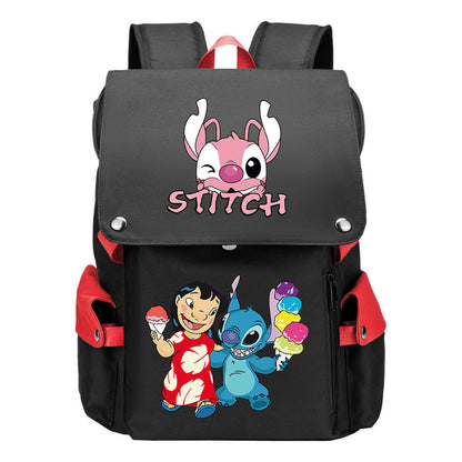 Sports Football Star Usb Charging Cover, Youth Student Backpack, Men's And Women's Leisure Backpack