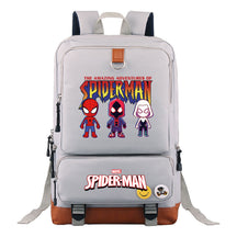 Superhero Printed Student Backpack, Travel Bag, Men's And Women's Backpack