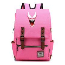 Printed Teenage Student Backpack For Men And Women With Casual Belt Buckle Classic Backpack