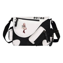 Youth Student Backpack, Canvas Shoulder Bag, Men's And Women's Casual Diagonal Backpack