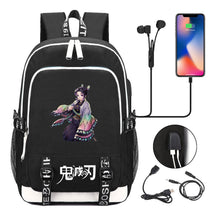 Comic Cartoon Fashion Youth Student Backpack Usb Men's And Women's Casual Backpack