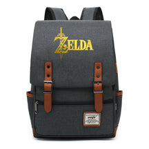 Golden Game Zelda Printed Youth Student Backpack For Men And Women, Casual Belt Buckle, Classic Backpack