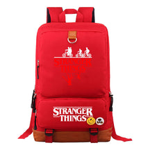 Strange Story Printed Youth Student School Bag Large Capacity Travel Bag Men's And Women's Backpack