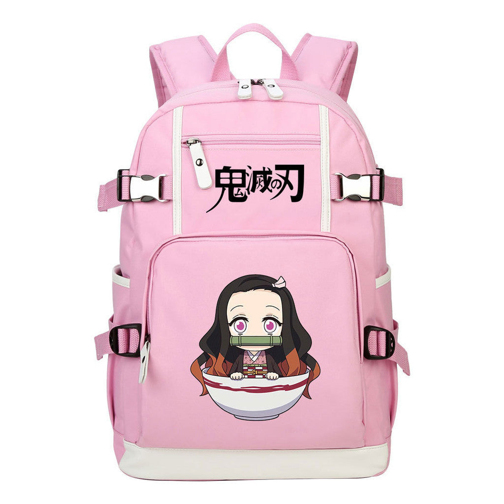 Cartoon Anime, Teenage Student Backpacks, Men's And Women's Backpacks, Leisure Travel Backpacks, Backpacks