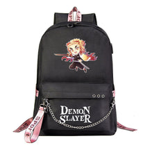 Cartoon Ribbon Youth Student School Bag Men's And Women's Leisure Travel Backpack
