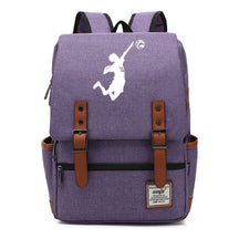 Volleyball Youth Printed Student School Bag Casual Belt Buckle Classic Backpack