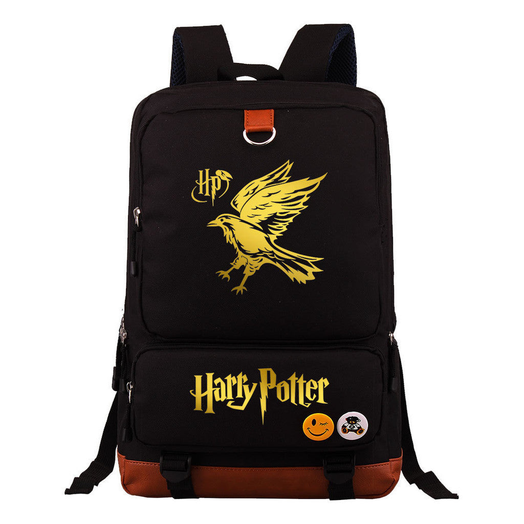 Golden Magic School Youth Student School Bag Large Capacity Travel Bag Men's And Women's Backpack