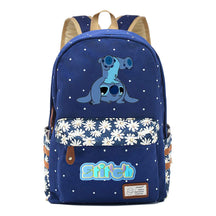 Interstellar Baby Stitch Printed Youth Student Backpack Casual Backpack