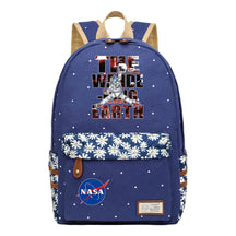 Fashionable Printed Student Backpack From Nasa, Casual Backpack