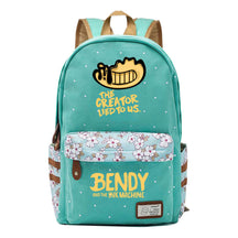 Game Bandy And Impression Machine Youth Student School Bag Fragmented Flower Men's And Women's Backpack