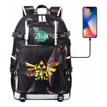 Legend Of Zelda Printed Backpack For Men And Women With Large Capacity Leisure Travel Backpack