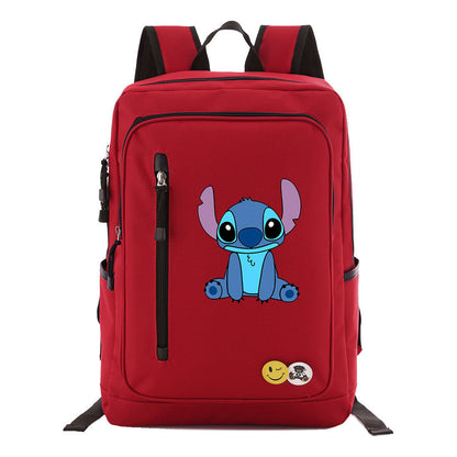 Sports Football Star Printed Youth Student Backpack Men And Women's Leisure Travel Backpack