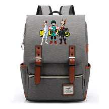 Animation My Hero College Prints Schoolbags For Young Students And Classic Backpacks With Belt Buckles For Men And Women.