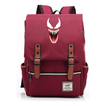 Printed Teenage Student Backpack For Men And Women With Casual Belt Buckle Classic Backpack