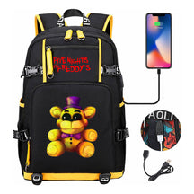 Toy Bear Game Peripheral Usb Youth Student Backpack For Men And Women's Leisure High-capacity Travel Backpack