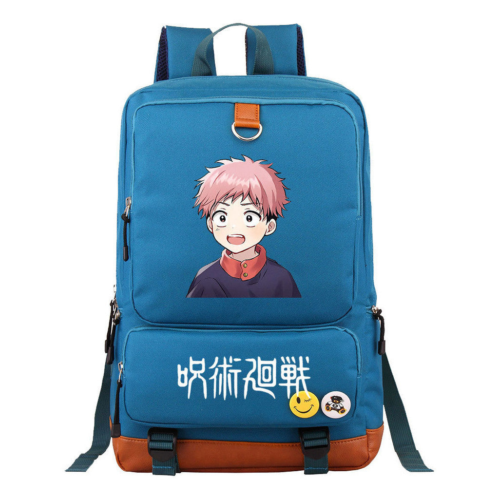 Cartoon And Manga Teenage Student Backpack, Men's And Women's Backpack, Travel Bag