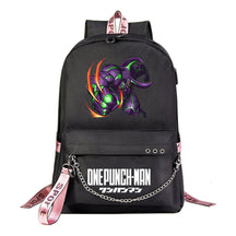 Comic One Punch Superman Printed Usb Youth Student Backpack Men's And Women's Leisure Travel Backpack