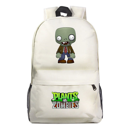 Game Plants Youth Student School Bag Men's And Women's Leisure Backpack