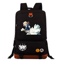 Violet Eternal Garden Printed Youth Student School Bag Large Capacity Travel Bag Men's And Women's Backpack
