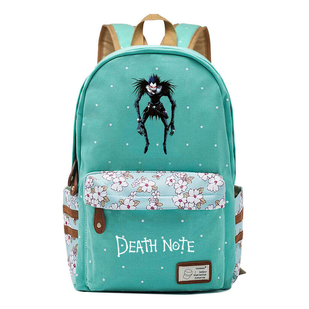 Death Note Night God Moon Youth Girl Student School Bag Leisure Backpack