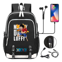 Anime Pirate Wang Lufei Youth Student School Bag Usb Men's And Women's Leisure Backpack