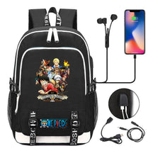 Anime Pirate Wang Lufei Youth Student School Bag Usb Men's And Women's Leisure Backpack