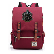 School Of Witchcraft And Wizardry Printed Youth Backpack Men And Women, Casual Belt Buckle, Classic Backpack