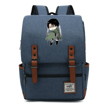 The Giant Of Manga Attack Printed Teenage Student Backpack For Men And Women With Casual Belt Buckle Classic Backpack 43*29*13.5cm