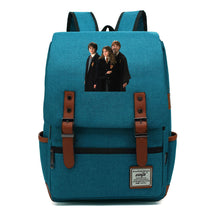 Academy Of Magic Print Teen Student School Bag For Men And Women Casual Belt Buckle Classic Backpack