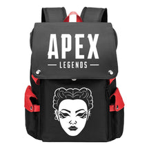 Apex Hero Print Usb Charging Head Youth School Bag Casual Backpack