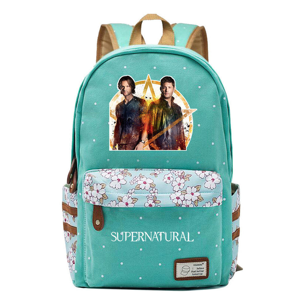 Evil Power Printed Student School Bag Fashion Casual Backpack
