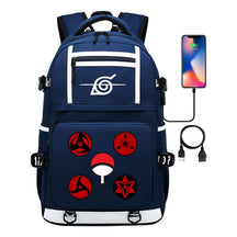 Fashionable Naruto Usb Youth Student School Bag Men's And Women's Backpack Leisure Travel Bag