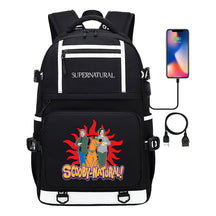 Evil Power Usb Youth Student School Bag Men's And Women's Backpack Leisure Travel Backpack