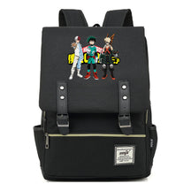 Animation My Hero College Prints Schoolbags For Young Students And Classic Backpacks With Belt Buckles For Men And Women.