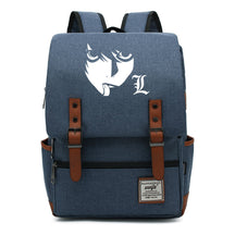 Manga Death Note Youth Student School Bag Men's And Women's Leisure Belt Buckle Backpack