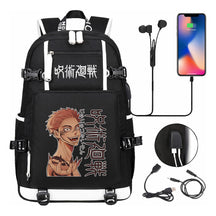Printed Usb Youth Student Backpack For Men And Women's Leisure Large Capacity Travel Backpack
