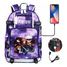 Printed Usb Youth Student Backpack For Men And Women's Leisure Large Capacity Travel Backpack