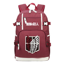 Giant Wings Of Anime Attack, Youth Student School Bag, Men's And Women's Backpack, Leisure Travel Backpack