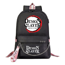 Cartoon Ribbon Youth Student School Bag Men's And Women's Leisure Travel Backpack