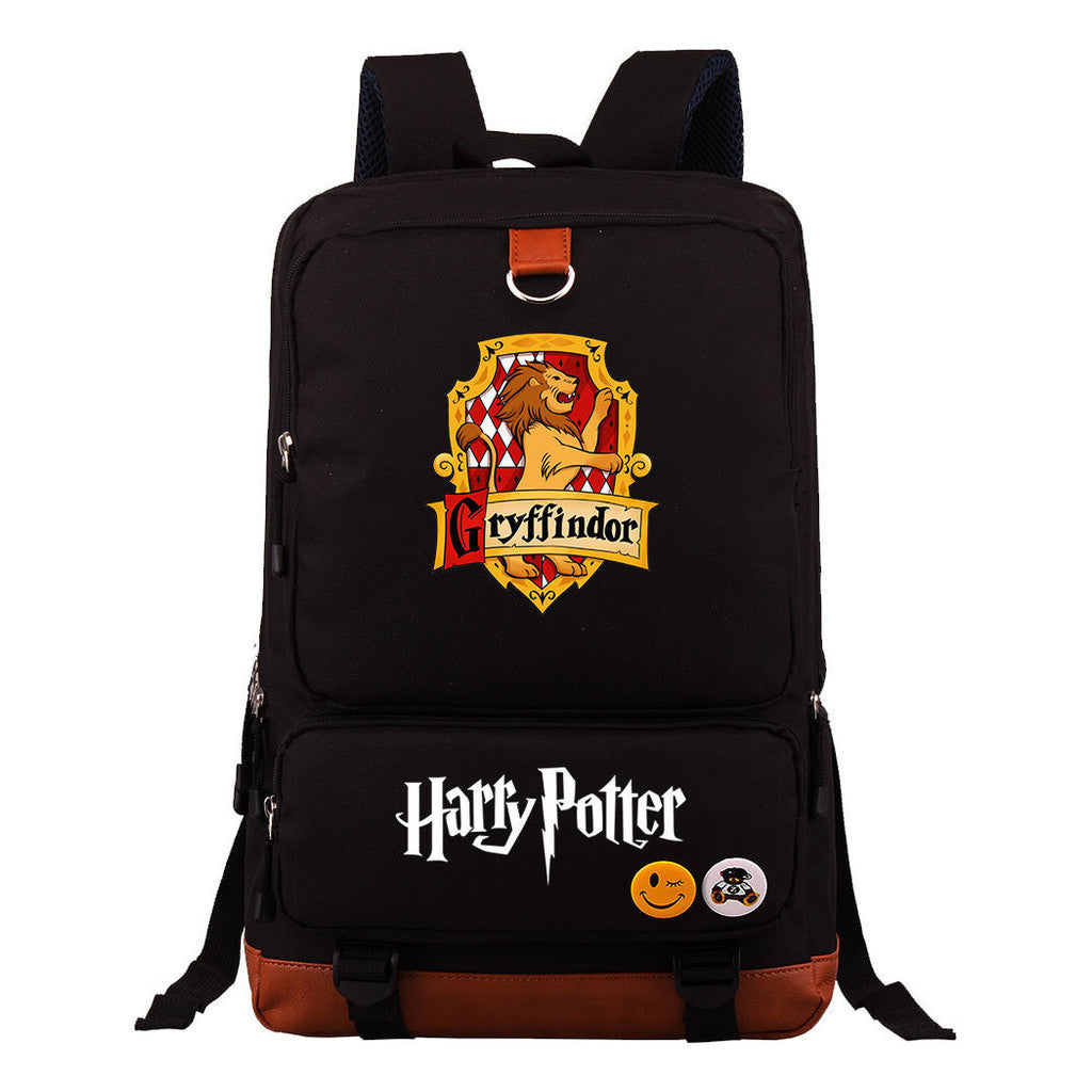 School Of Witchcraft And Wizardry Youth Student Backpack, Large Capacity Travel Bag, Men's And Women's Backpack