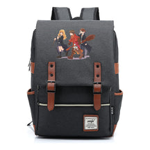 School Of Witchcraft And Wizardry Printed Youth Student School Bag Casual Belt Buckle Classic Backpack