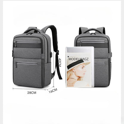 Usb Backpack, Business Computer Bag, Large Capacity Leisure Sports Travel Bag