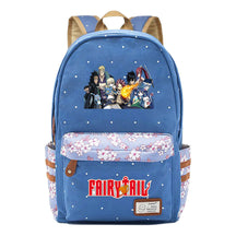 Teenage Student Backpacks, Floral Canvas, Girl Shoulders