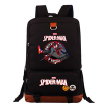 Superhero Printed Student Backpack, Travel Bag, Men's And Women's Backpack