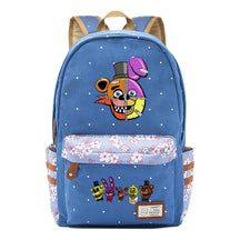 Toy Bear Game Fashion Printed Teenage Girls Student School Bag Men's And Women's Casual Canvas Backpack