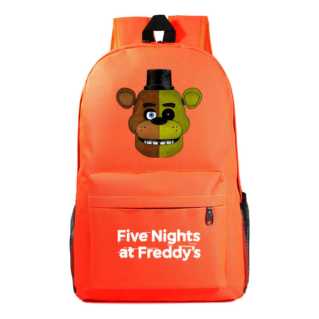 Fashion Toy Bear Game Fashion Starry Sky Youth Student Backpack Men's And Women's Leisure Backpack