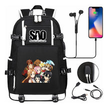 Sword God Domain Usb Youth Student Backpack For Men And Women's Leisure Travel Backpack