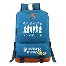 Strange Story Printed Youth Student School Bag Large Capacity Travel Bag Men's And Women's Backpack