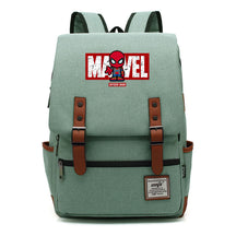Superhero Printed Youth Student Backpack For Men And Women's Casual Classic Backpack