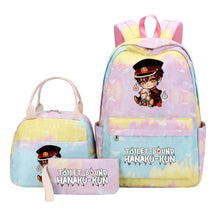 Teenage Student Girl Backpack Lunch Bag Three Piece Set Backpack Set